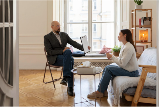 Which companies offer telepsychiatry services specializing in adult mental health