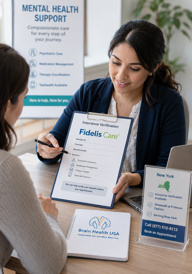 Psychiatrist accepting Fidelis in New York