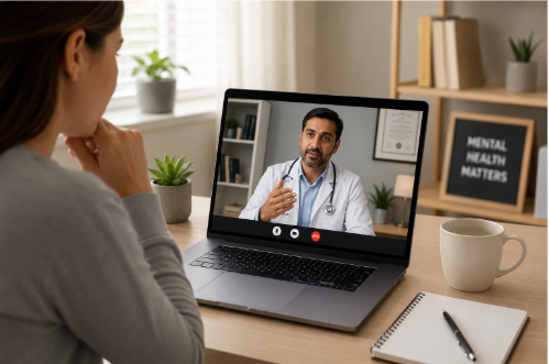 Get Psychiatric Evaluation Online With Medicare in Virginia